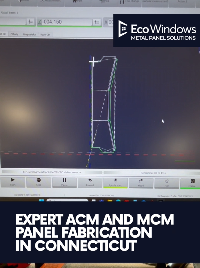 acm mcm panel milling cnc connecticut